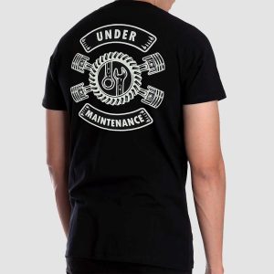 T-shirt Maintenance Full Black