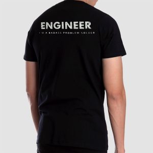 T-shirt Engineering Full Black